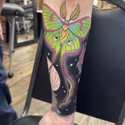 Til Death - Half of the tattoo he's done