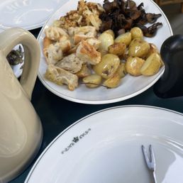 Vegetarian fondue fixings