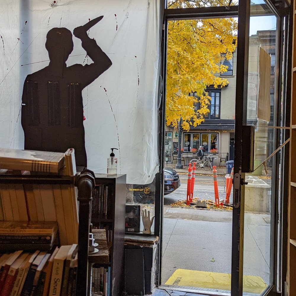 Sellers & Newel - Front door - Used Bookstore Near Me - Toronto, Ontario