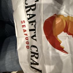 Crafty Crab - Only time you'll see me in a bib. It's a must have!