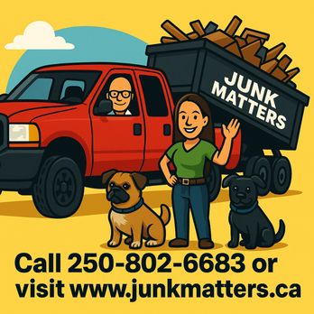 Junk Matters - Junk Matters truck and trailer with wifi and puppys - Movers Near Me - Nanaimo, British Columbia Junk Matters - Junk Matters truck and trailer with wifi and puppys - Movers Near Me - Nanaimo, British Columbia