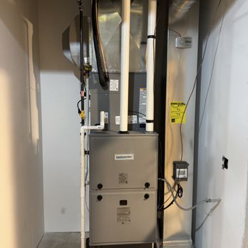 Ameriheat Heating And Cooling - Furnace installation with powered humidifier. - Heating & Air Conditioning/HVAC Near Me - Schaumburg , Illinois Ameriheat Heating And Cooling - Furnace installation with powered humidifier. - Heating & Air Conditioning/HVAC Near Me - Schaumburg , Illinois