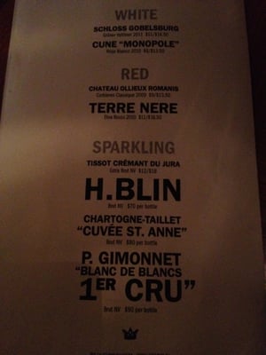 Menu photo 5 Billy Sunday Chicago, IL