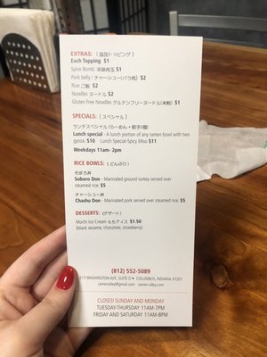 Menu photo 8 Ramen Alley Columbus, IN Menu photo 8 Ramen Alley Columbus, IN