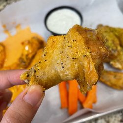 AWSOM Wings - Alhambra - Hot wings with lemon pepper sauce