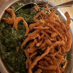 Creamed spinach Creamed spinach
