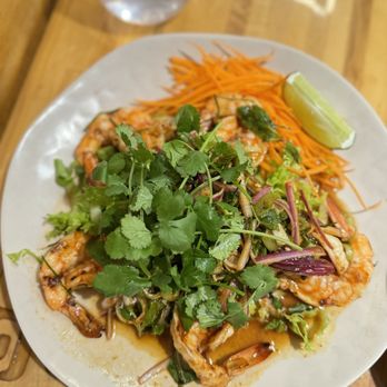 Manaow - Herb shrimp salad - Thai Near Me - Long Beach, California Manaow - Herb shrimp salad - Thai Near Me - Long Beach, California