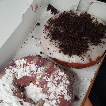 Duck Donuts - Blueberry pancake and oreo doughnuts! - Donuts Near Me - Jacksonville, Florida