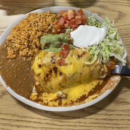 a plate of food