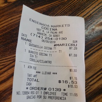 Ensenada Markets - They said our would be ready by 11:45 not happy with there customer service. I called at @11:20 it's not the 1st. Time this happens. - Grocery Near Me - Anaheim, California Ensenada Markets - They said our would be ready by 11:45 not happy with there customer service. I called at @11:20 it's not the 1st. Time this happens. - Grocery Near Me - Anaheim, California