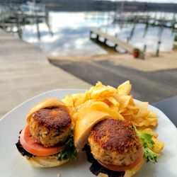 Machodoc Creek Marina & Cafe - Ahhh-mazing Crab cake sliders