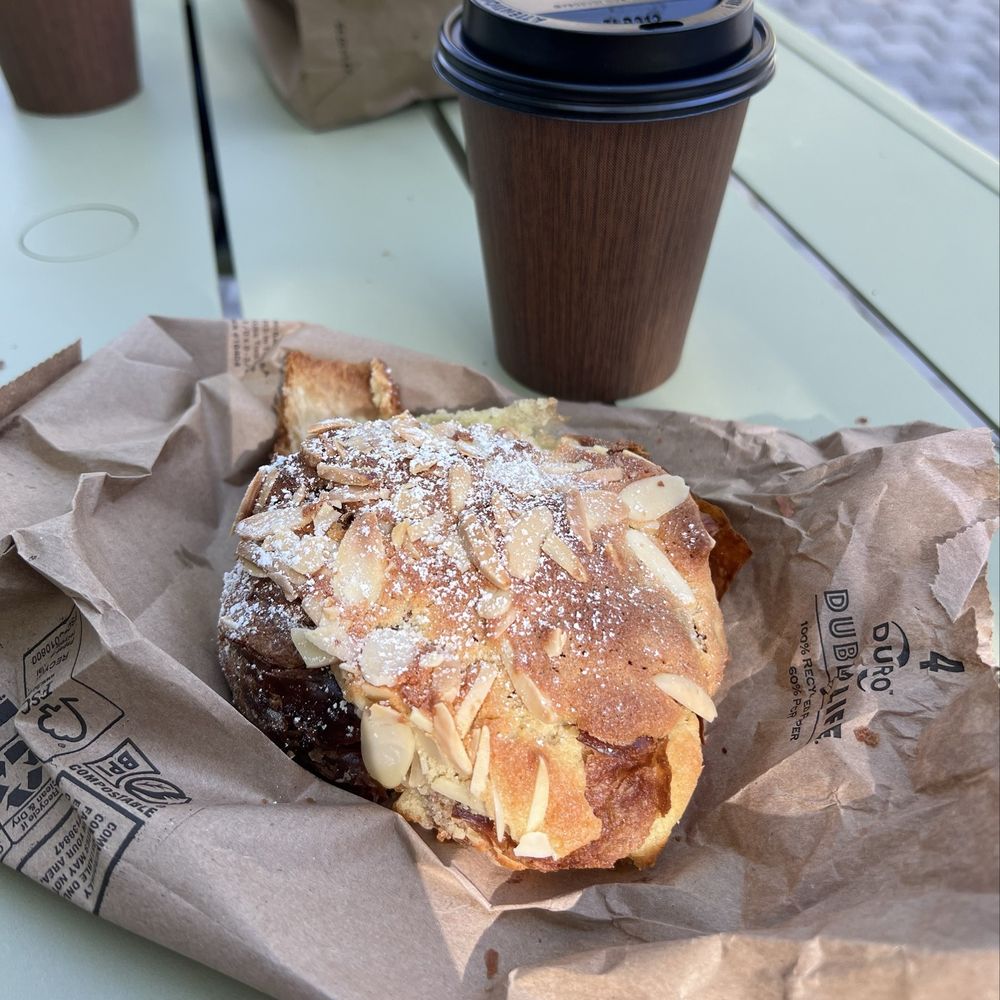 Almond croissant