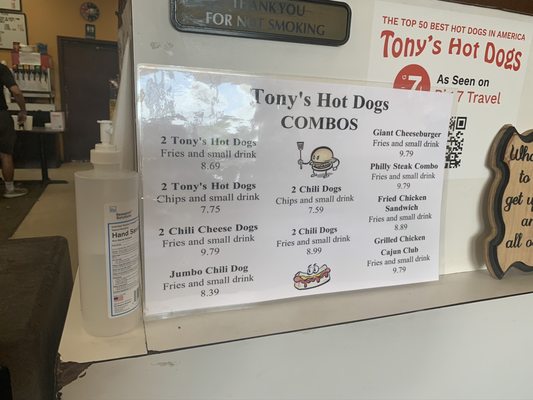 Menu photo 5 Tony's Hot Dogs Birmingham, AL Menu photo 5 Tony's Hot Dogs Birmingham, AL