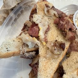 The Bagel Deli - The all time worst pastrami sandwich in the universe. Full of fat and yet still tasteless.