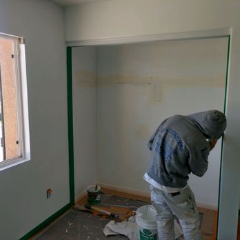 MC Local Painter - They retextured this closet and it turned out perfect. - Painters Near Me