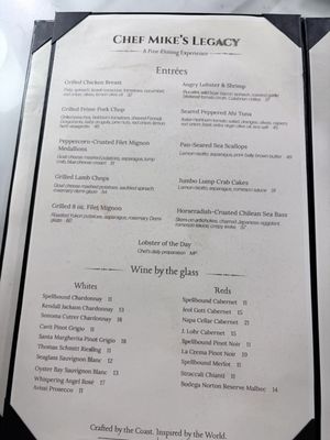 Menu photo 1 Chef Mike's Legacy Seaside Heights, NJ Menu photo 1 Chef Mike's Legacy Seaside Heights, NJ