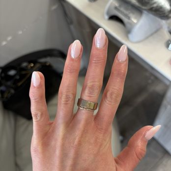 Golden Nail Spa - Chrome pink nails! - Nail Salons Near Me - Millbrae, California