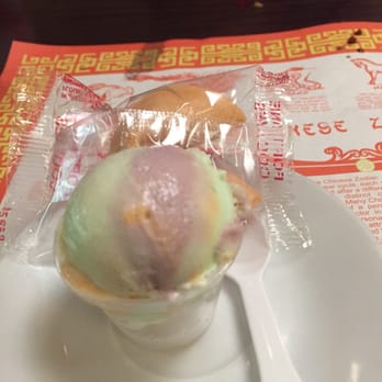 Hunan West - Sorbet & fortune cookie - Chinese Near Me - Springfield, Virginia