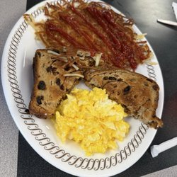 Eggs raisin toast