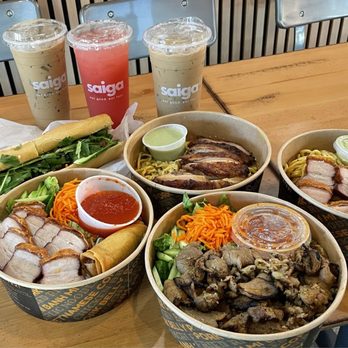 Saiga Vietnamese Eatery - Bahn Mi, Thai Tea, Bowls - Vietnamese Near Me - Orange, California