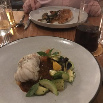 Bresca - Monkfish! Fiancé got the roast chicken. - New American Near Me - Washington, DC, District of Columbia Bresca - Monkfish! Fiancé got the roast chicken. - New American Near Me - Washington, DC, District of Columbia