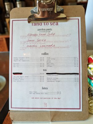 Menu photo 5 Land to Sea Brooklyn, NY Menu photo 5 Land to Sea Brooklyn, NY