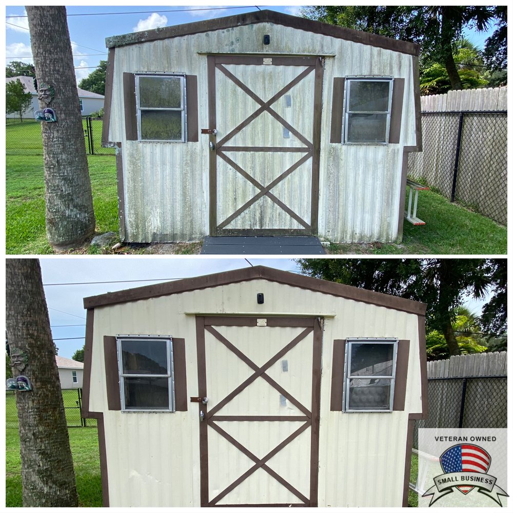 Slide of Veterans Pressure & Soft Washing