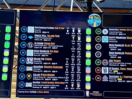Menu photo 1 The Falls Taphouse Klamath Falls, OR Menu photo 1 The Falls Taphouse Klamath Falls, OR