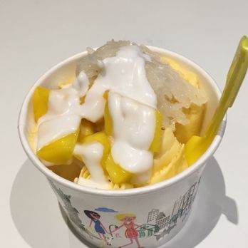 I CE NY - Mango sticky rice - Desserts Near Me - New York, New York I CE NY - Mango sticky rice - Desserts Near Me - New York, New York