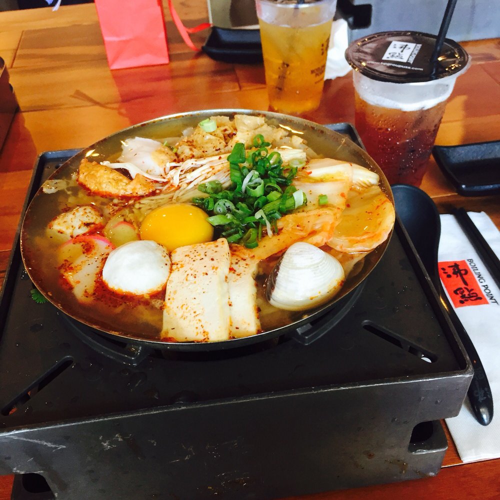 Boiling Point - Lunch special: kimchi with black tea - Hot Pot Near Me - Fremont, California