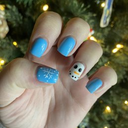 Christmas nails done by Hitech today! Christmas nails done by Hitech today!