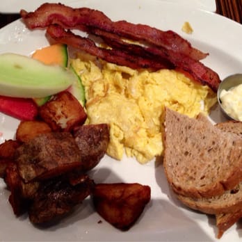 The Pickle Barrel - Bacon and eggs breakfast. - Coffee & Tea Near Me - Brampton, Ontario
