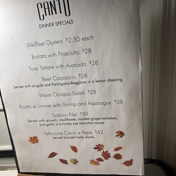 Canto - Upper West Side - Italian Near Me - New York, New York