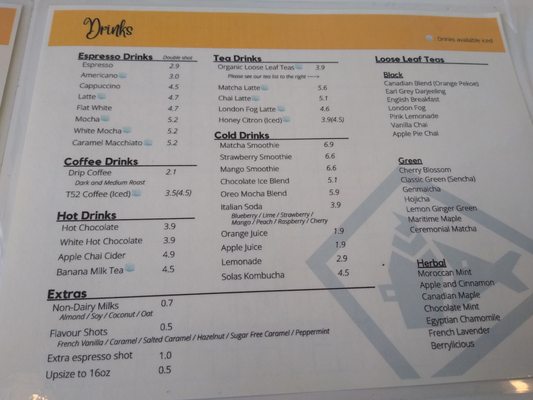 Menu photo 1 Cafe Taiyaki 52 Halifax, NS Menu photo 1 Cafe Taiyaki 52 Halifax, NS