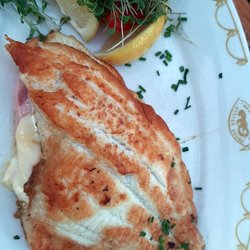 Restaurant Brücke - Scholle Cordon bleu