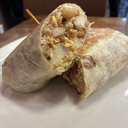 My Breakfast Burrito.