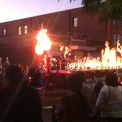 Gazette's Halloween Parade - Yes, that is Santa Claus. Happy Halloween?