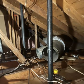 ELM Insulation & Sound Solutions - The asbestos wrapped ducting was removed - Insulation Installation Near Me - Los Angeles, California