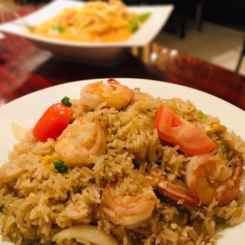 My Thai Cuisine - Shrimp Fried Rice had a nice smokiness to it with sweet and savory flavors! Excellent! - Thai Near Me - Tracy, California