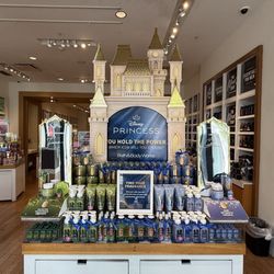 Bath & Body Works - This is a picture of their Disney princess table Their tables look so good
