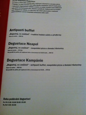 Menu photo 2 Pizza Nuova Prague, PR Menu photo 2 Pizza Nuova Prague, PR