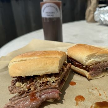 Mike's Backyard BBQ - Brisket Sandwich - Barbeque Near Me - Gilroy, California