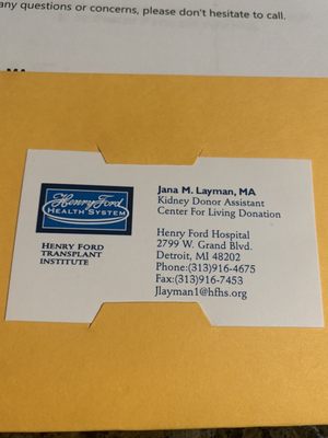 Henry Ford Hospital by null