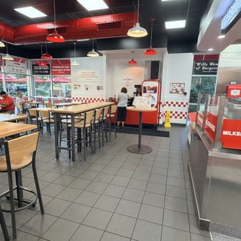 Five Guys - Inside - Burgers Near Me - Goldsboro, North Carolina Five Guys - Inside - Burgers Near Me - Goldsboro, North Carolina