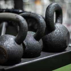 Genesis Health Clubs - Ward Parkway - kettlebell weights at Ward Parkway Genesis
