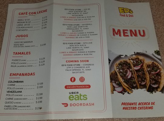 Menu photo 4 Ed's Taco Bodega Lake Worth, FL Menu photo 4 Ed's Taco Bodega Lake Worth, FL