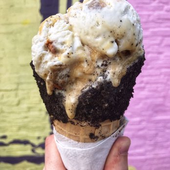 Bmore Licks - Blondes Have More Fun in an Oreo dipped cone - Ice Cream & Frozen Yogurt Near Me - Baltimore, Maryland Bmore Licks - Blondes Have More Fun in an Oreo dipped cone - Ice Cream & Frozen Yogurt Near Me - Baltimore, Maryland