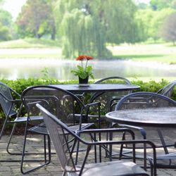 Dearborn Hills Golf Course - Photo of the patio.