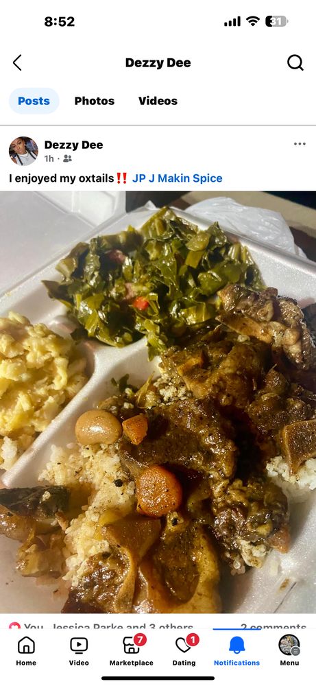 Food from Jp & J Makin’spice