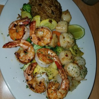 Texas Seafood And Steakhouse - Grilled Shrimp and Scallops ...This was my plate and it empty real fast. - Steakhouses Near Me - Eagle Lake, Texas Texas Seafood And Steakhouse - Grilled Shrimp and Scallops ...This was my plate and it empty real fast. - Steakhouses Near Me - Eagle Lake, Texas